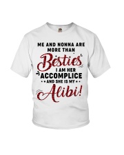 ME AND NONNA ARE MORE THAN BESTIES Youth T-Shirt front
