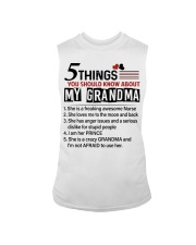 5 THINGS YOU SHOULD KNOW ABOUT MY GRANDMA Sleeveless Tee tile