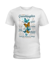 BELIEVE IN YOURSELF - GRANDMA TO GRANDDAUGHTER Ladies T-Shirt tile