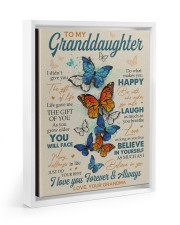 BELIEVE IN YOURSELF - GRANDMA TO GRANDDAUGHTER Floating Framed Canvas Prints White tile