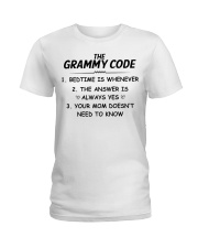 THE GRAMMY CODE - BEDTIME IS WHENEVER Ladies T-Shirt tile