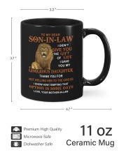 THE GIFT OF LIFE - GIFT FOR SON-IN-LAW Mug ceramic-mug-lifestyle-62