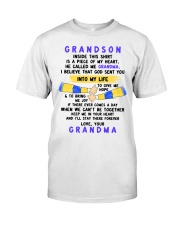 KEEP ME IN YOUR HEART - LOVELY GIFT FOR GRANDSON Premium Fit Mens Tee tile
