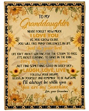 FOLLOW YOUR DREAMS - GRANDMA TO GRANDDAUGHTER Fleece Blanket tile