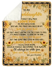 FOLLOW YOUR DREAMS - GRANDMA TO GRANDDAUGHTER Sherpa Fleece Blanket tile
