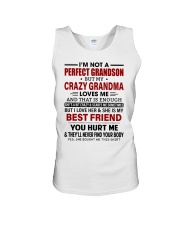 She Is My Best Friend - Best Gift For Grandson Unisex Tank tile