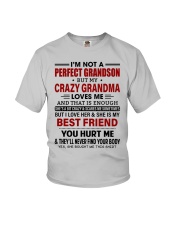She Is My Best Friend - Best Gift For Grandson Youth T-Shirt front