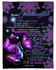 I LOVE YOU - BEST GIFT FOR GRANDDAUGHTER Small Fleece Blanket - 30" x 40" front