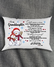 YOU ARE MY SUNSHINE - BEST GIFT FOR GRANDDAUGHTER Rectangular Pillowcase aos-pillow-rectangle-front-lifestyle-1