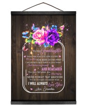 YOU'RE NOT ALONE - GIFT FOR GRANDDAUGHTER Hanging Canvas tile