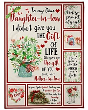 THE GIFT OF LIFE - GREAT GIFT FOR DAUGHTER-IN-LAW Large Fleece Blanket - 60" x 80" front