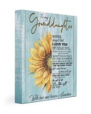 I LOVE YOU - BEST GIFT FOR GRANDDAUGHTER 11x14 Gallery Wrapped Canvas Prints front