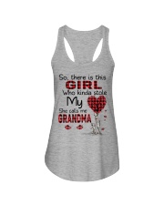 She Calls Me Grandma - Perfect Gift For Grandma Ladies Flowy Tank tile