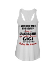 LIVING THE DREAM - BEST GIFT FOR GRANDDAUGHTER Ladies Flowy Tank tile