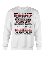 YES I AM A SPOILED GRANDSON Crewneck Sweatshirt tile
