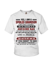 YES I AM A SPOILED GRANDSON Youth T-Shirt tile