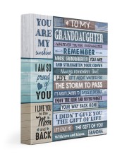 I LOVE YOU - SPECIAL GIFT FOR GRANDDAUGHTER 11x14 Gallery Wrapped Canvas Prints front