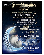 I BELIEVE IN YOU - TO GRANDDAUGHTER FROM GRANDMA Small Fleece Blanket - 30" x 40" front