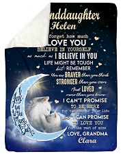 I BELIEVE IN YOU - TO GRANDDAUGHTER FROM GRANDMA Sherpa Fleece Blanket tile
