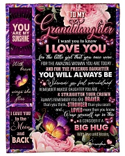 YOU ARE MY SUNSHINE - GRANDMA TO GRANDDAUGHTER Small Fleece Blanket - 30" x 40" front