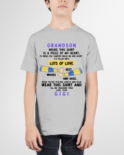 LOTS OF LOVE - PERFECT GIFT FOR GRANDSON Youth T-Shirt garment-youth-tshirt-front-01