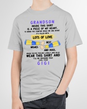 LOTS OF LOVE - PERFECT GIFT FOR GRANDSON Youth T-Shirt garment-youth-tshirt-front-lifestyle-01