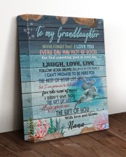 I LOVE YOU - AMAZING GIFT FOR GRANDDAUGHTER 11x14 Gallery Wrapped Canvas Prints aos-canvas-pgw-11x14-lifestyle-front-17