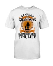 Best Partners In Crime - Perfect Gift For Grandma Classic T-Shirt front
