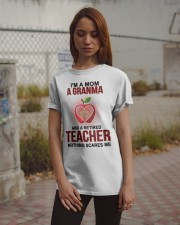 I'm A Mom A Granma And A Retired Teacher Classic T-Shirt apparel-classic-tshirt-lifestyle-18