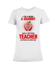 NOTHING SCARES ME - PERFECT GIFT FOR GRAMMY Premium Fit Ladies Tee tile