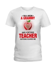 NOTHING SCARES ME - PERFECT GIFT FOR GRAMMY Ladies T-Shirt tile