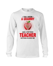 NOTHING SCARES ME - PERFECT GIFT FOR GRAMMY Long Sleeve Tee tile