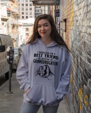 I Asked God For A Best Friend - Great Gift For Grandma Hooded Sweatshirt lifestyle-unisex-hoodie-front-1
