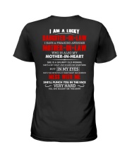 I AM A LUCKY DAUGHTER-IN-LAW Ladies T-Shirt tile