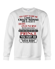 YOU CAN'T SCARE ME - PERFECT GIFT FOR NONNI Crewneck Sweatshirt tile