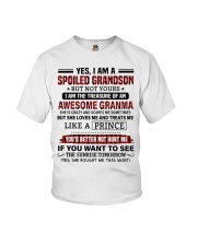 YES I AM A SPOILED GRANDSON Youth T-Shirt tile