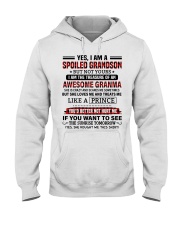 YES I AM A SPOILED GRANDSON Hooded Sweatshirt tile