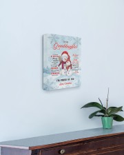 Believe In Yourself - Best Gift For Granddaughter 11x14 Gallery Wrapped Canvas Prints aos-canvas-pgw-11x14-lifestyle-front-01