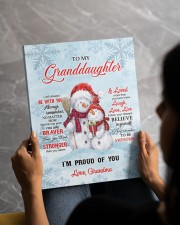 Believe In Yourself - Best Gift For Granddaughter 11x14 Gallery Wrapped Canvas Prints aos-canvas-pgw-11x14-lifestyle-front-51