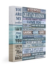 MY SUNSHINE - SPECIAL GIFT FOR GREAT-GRANDSON 11x14 Gallery Wrapped Canvas Prints front