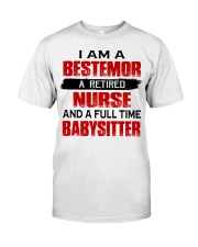 A RETIRED NURSE - MEANINGFUL GIFT FOR YOUR GRANDMA Premium Fit Mens Tee tile
