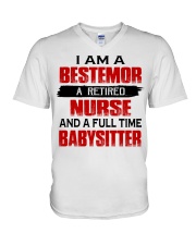 A RETIRED NURSE - MEANINGFUL GIFT FOR YOUR GRANDMA V-Neck T-Shirt tile