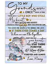 I LOVE YOU - BEST GIFT FOR GRANDSON 11x17 Poster front