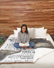 1 DAY LEFT - GET YOURS NOW Large Sherpa Fleece Blanket - 60" x 80" aos-sherpa-fleece-blanket-60x80-lifestyle-front-08