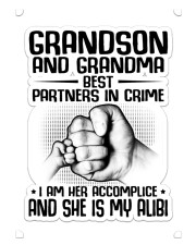GRANDSON AND GRANDMA BEST PARTNERS IN CRIME Sticker - Single (Vertical) front