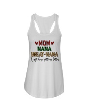 I JUST KEEP GETTING BETTER - PERFECT GIFT FOR NANA Ladies Flowy Tank tile