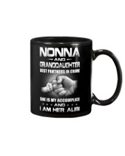 NONNA AND GRANDDAUGHTER - BEST PARTNERS IN CRIME Mug tile