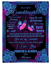 YOU ARE MY SUNSHINE - NONNA TO GRANDDAUGHTER Small Fleece Blanket - 30" x 40" front
