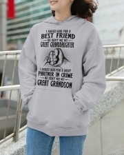 I Asked God For A Best Friend - Perfect Gift For Grandma Hooded Sweatshirt apparel-hooded-sweatshirt-lifestyle-front-104
