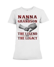 THE LEGEND AND THE LEGACY - BEST GIFT FOR NANNA Premium Fit Ladies Tee tile